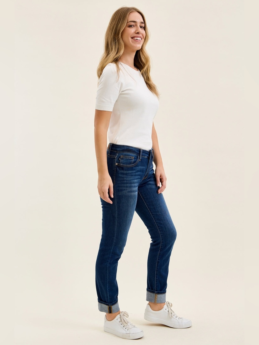 Judy Blue Kimberly Straight Fit Dark Wash Jeans Size 7/28